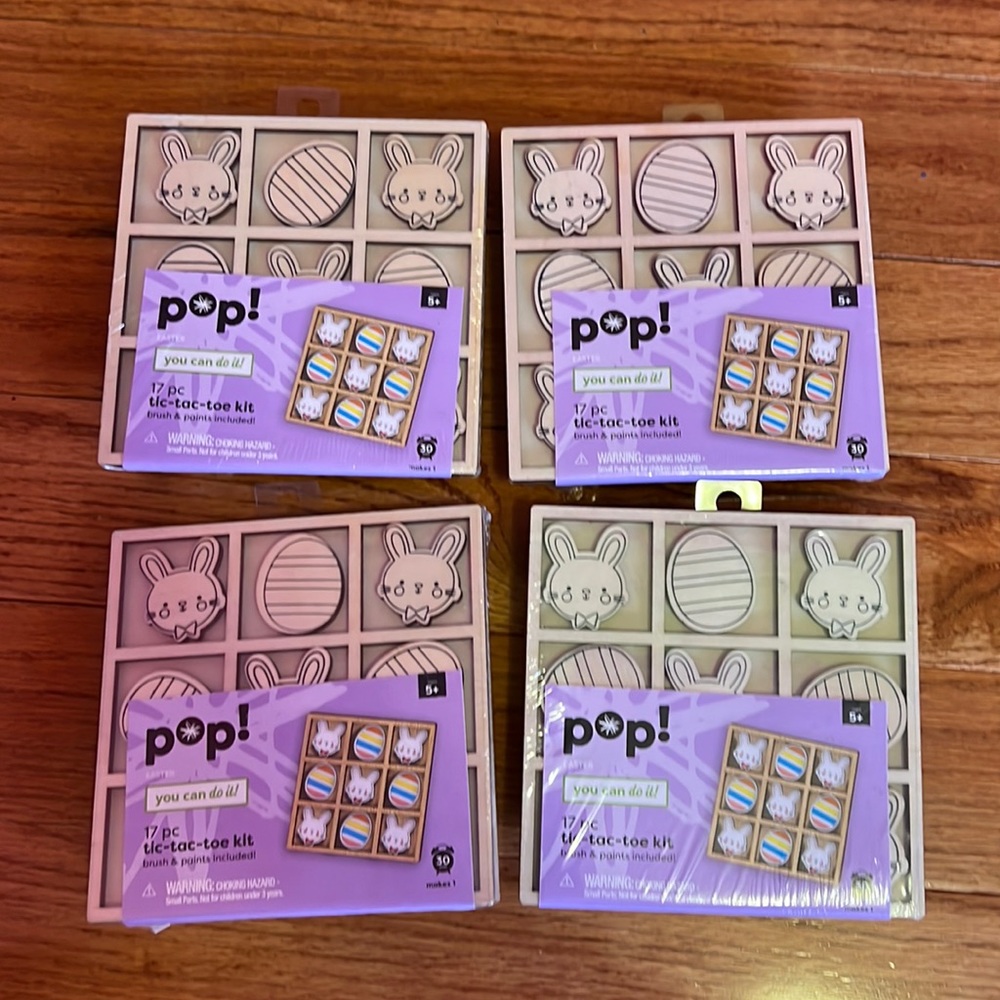 4 pack craft set for Easter - brand new sets